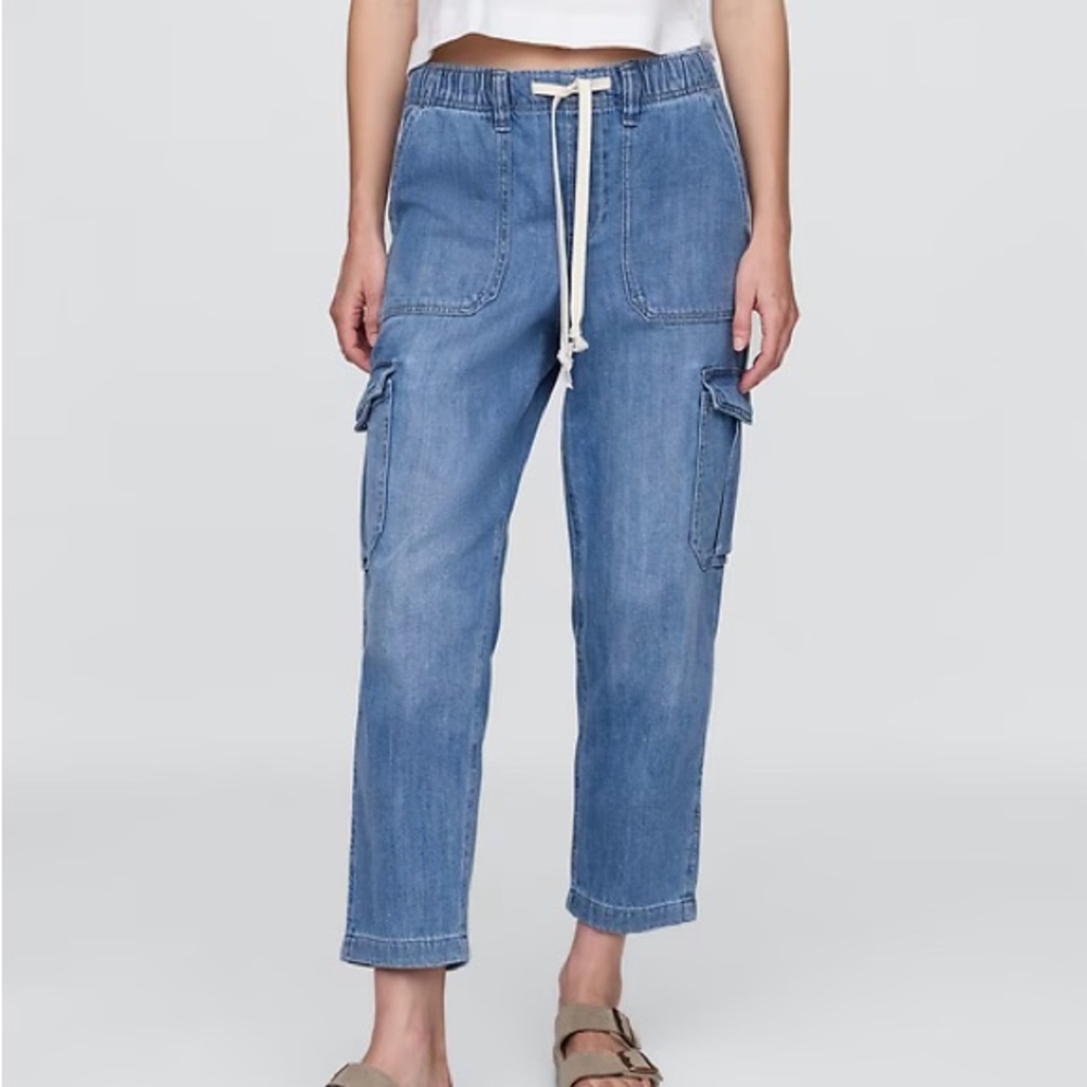 Women’s Gap Denim Easy Cargo Joggers